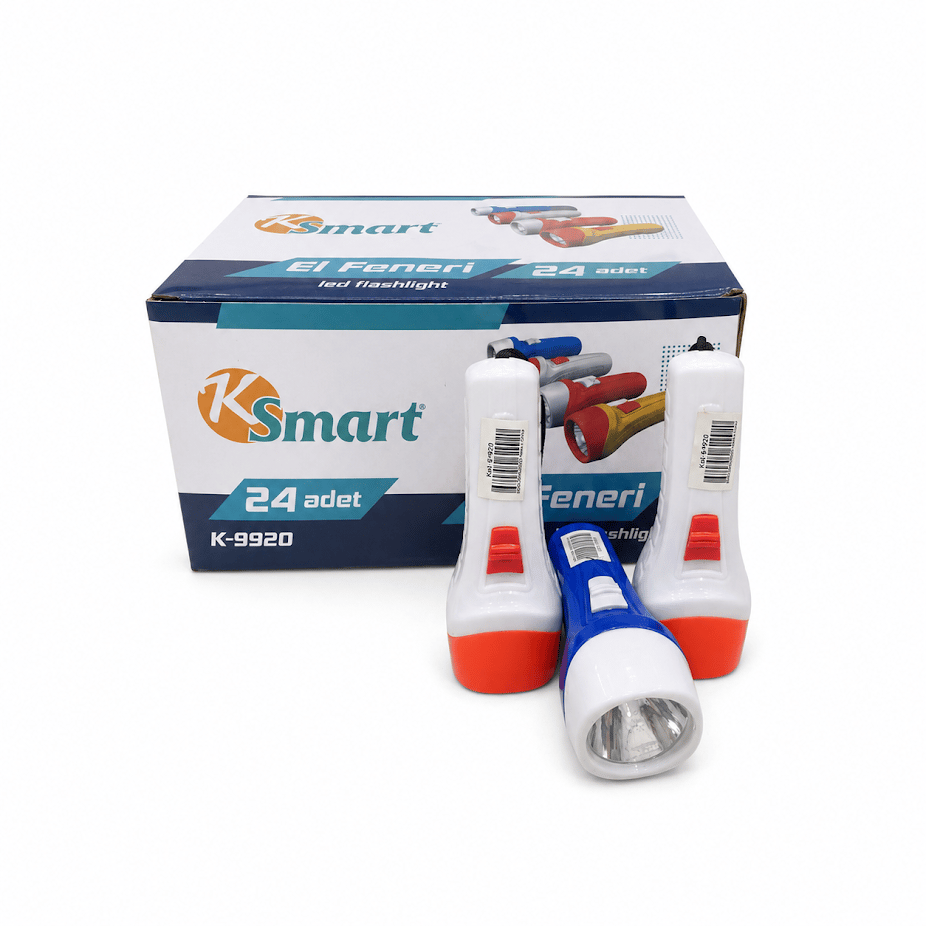 KSMART EL FENERİ STANDLI PİLLİ K-9920 PK*24 