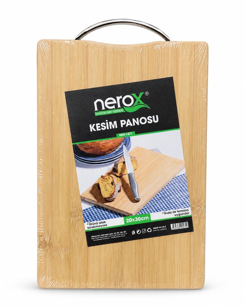 NEROX DOĞRAMA TAHTASI LÜKS SAPLI 1471