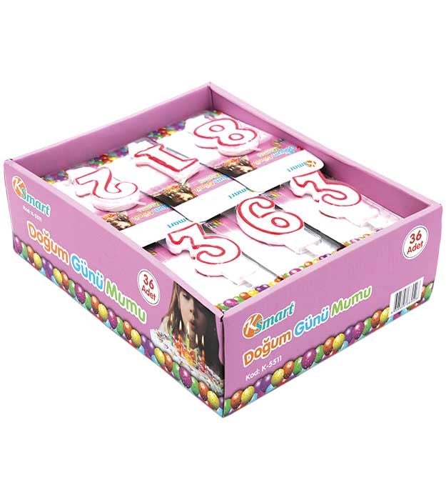 PASTA MUMU TEK RAKAMLI DÜZ 36 LI