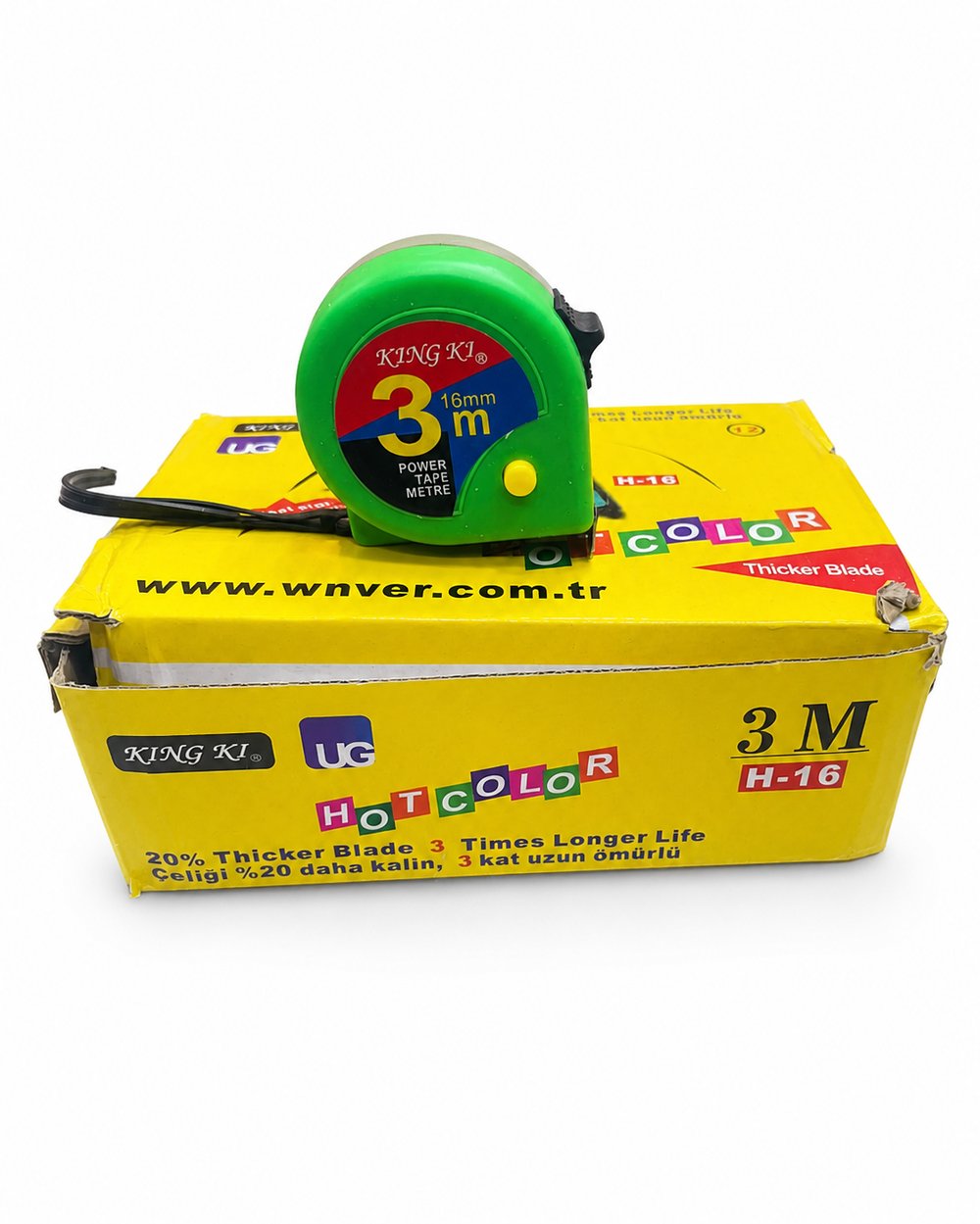 ŞERİT METRE 3 MT KİNG PK*12