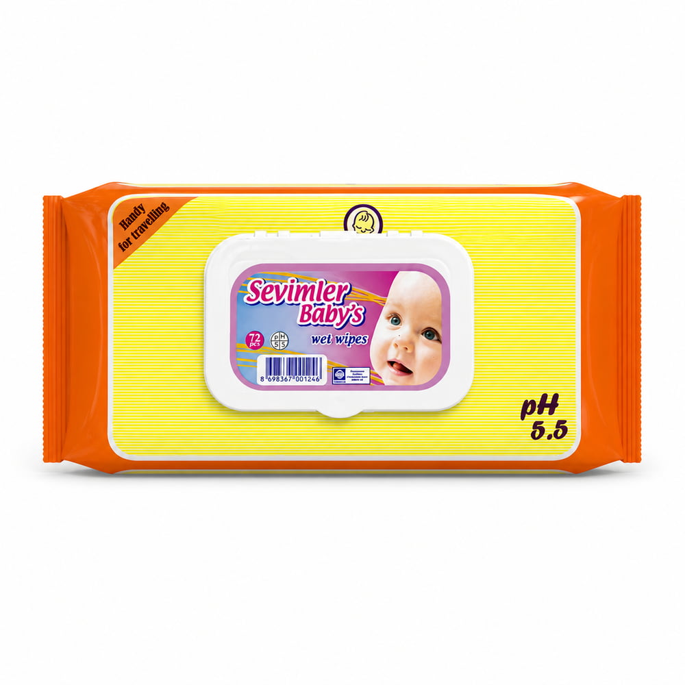 SEVİMLER KAPAKLI ISLAK MENDİL KL*24