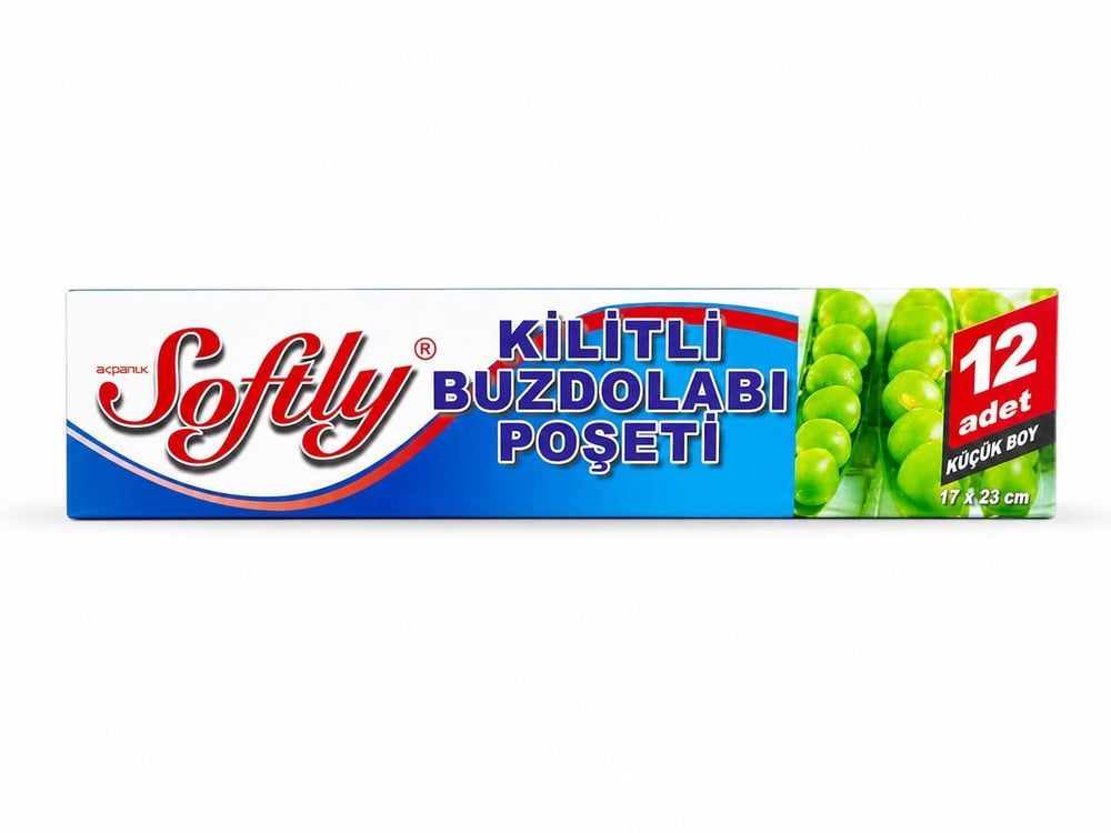 SOFTLY BUZDOLABI POŞETİ KİLİTLİ KÜÇÜK BOY