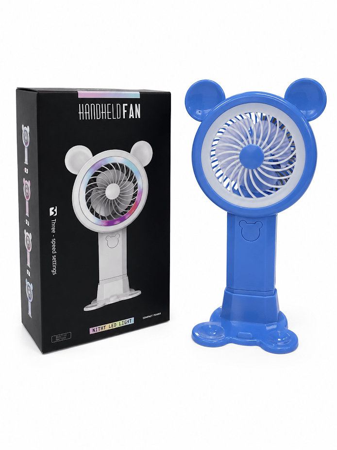 TGB MİNİ EL FANI IŞIKLI 3 RENK BÜYÜK TGB-8066