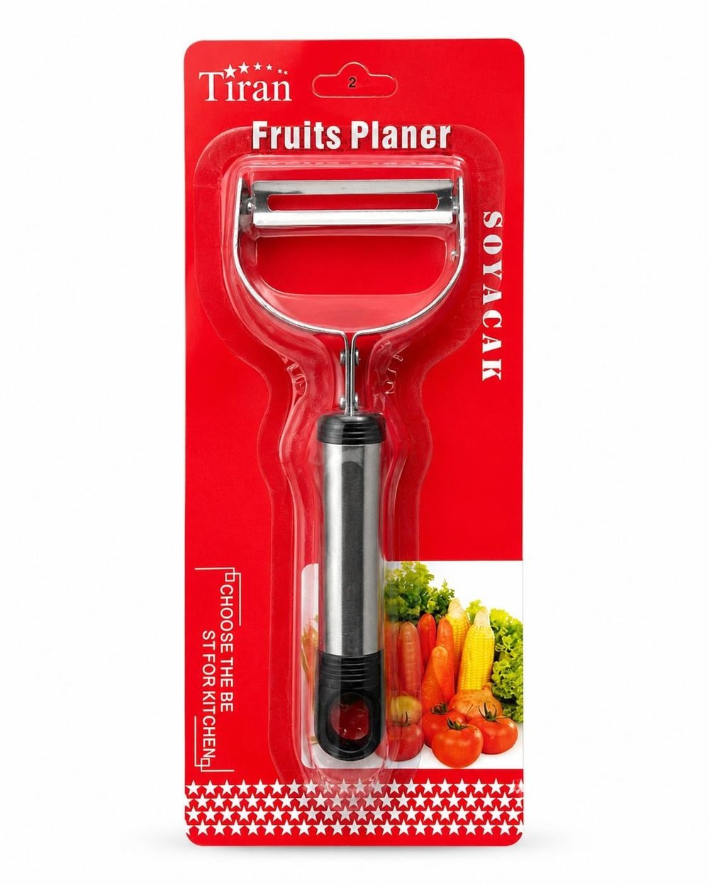 TİRAN SOYACAK METAL SAPLI TEK TARAFLI PK*60