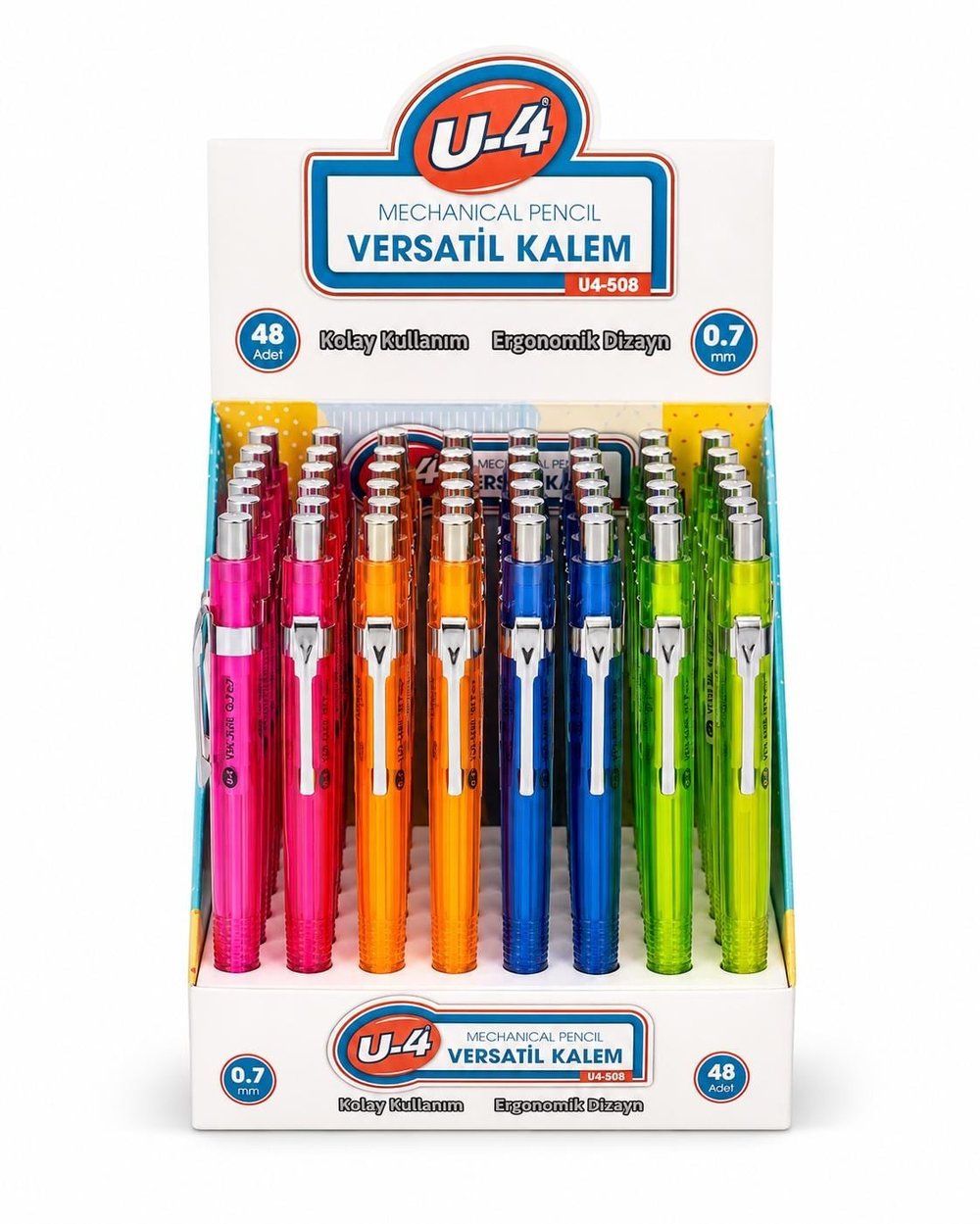 U-4 VERSATIL KALEM 07,MM PK*48