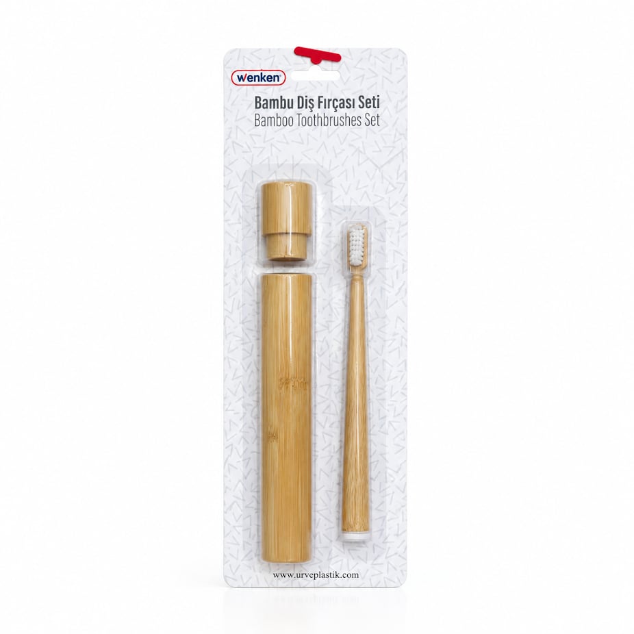 URVE DİŞ FIRÇASI SETİ BAMBU KARTELALI UR-3550