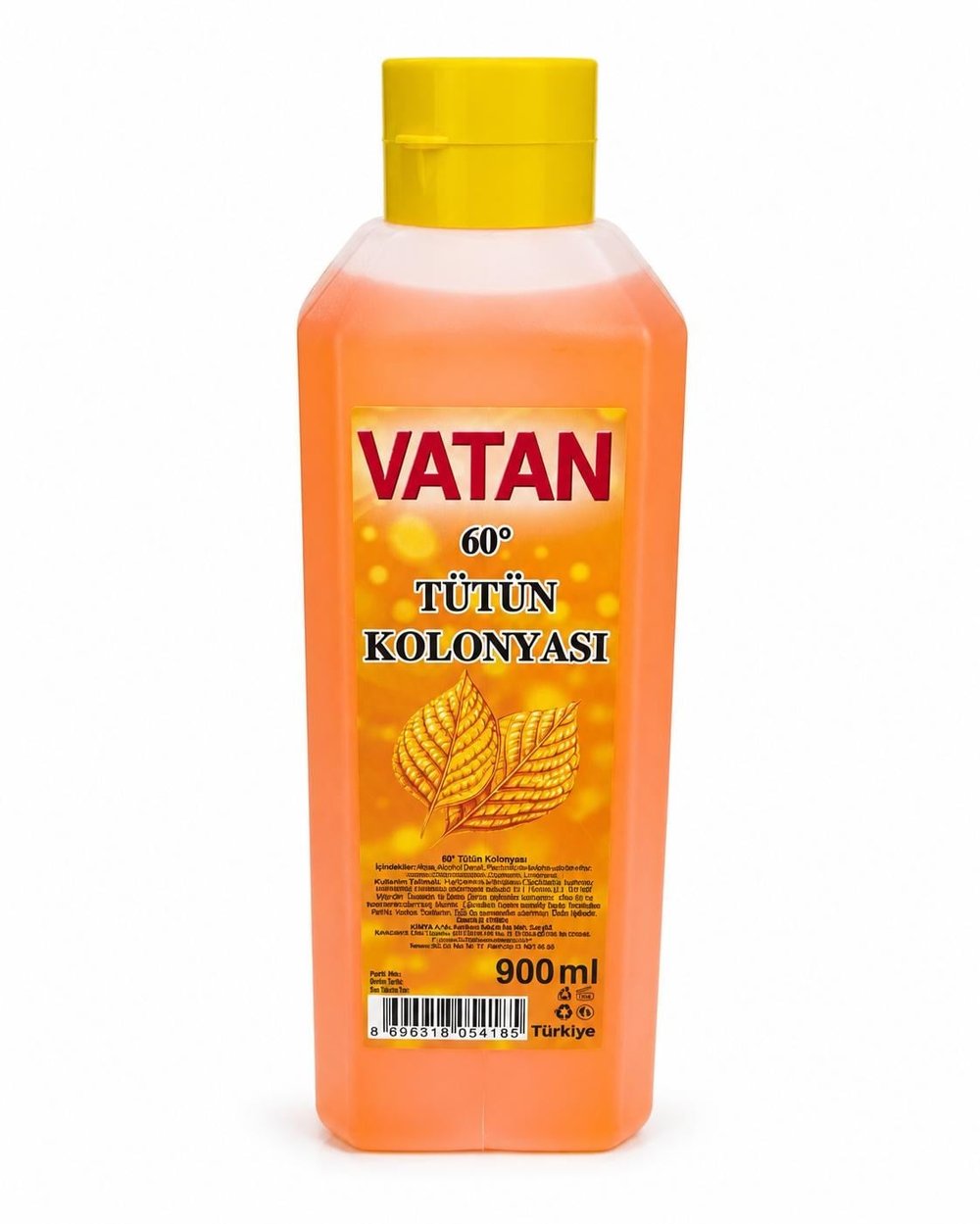 VATAN BİDON KOLONYA 900CC TÜTÜN KL*24