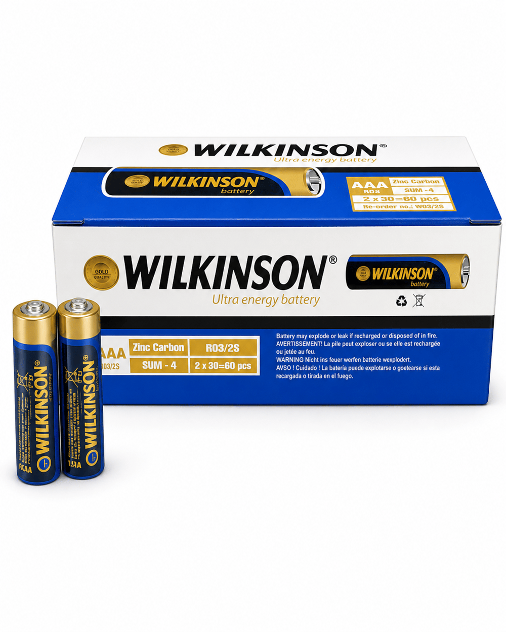 VİLKİNSON KUMANDA PİLİ 4LÜ PK*15