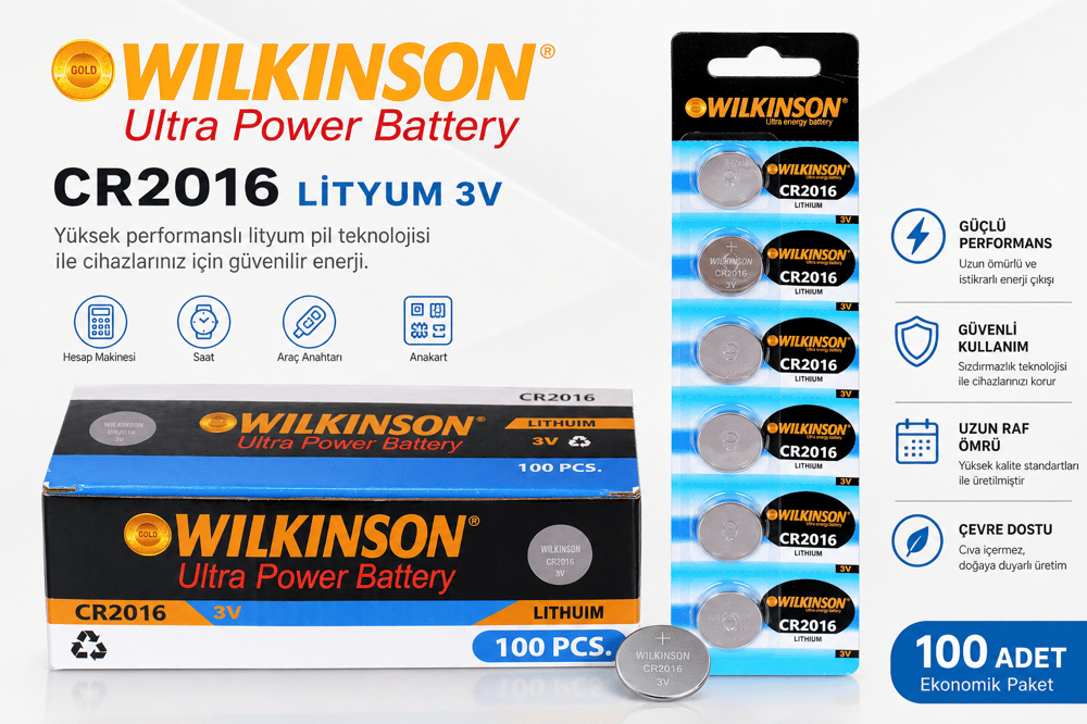 WILKINSON CR-2016 PARA PİL