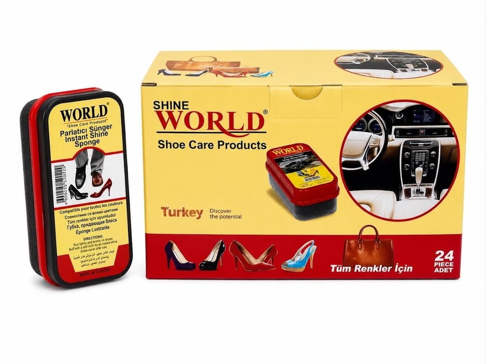 WORLD PARLATICI AYAKKABI SÜNGERİ STANDART PK*24