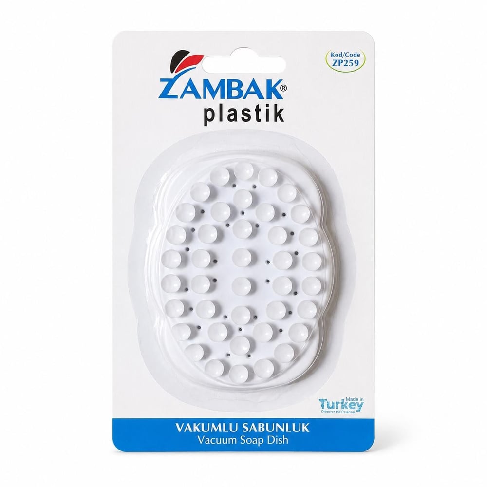 ZAMBAK PLASTİK SABUNLUK SABUN KURUTAN 