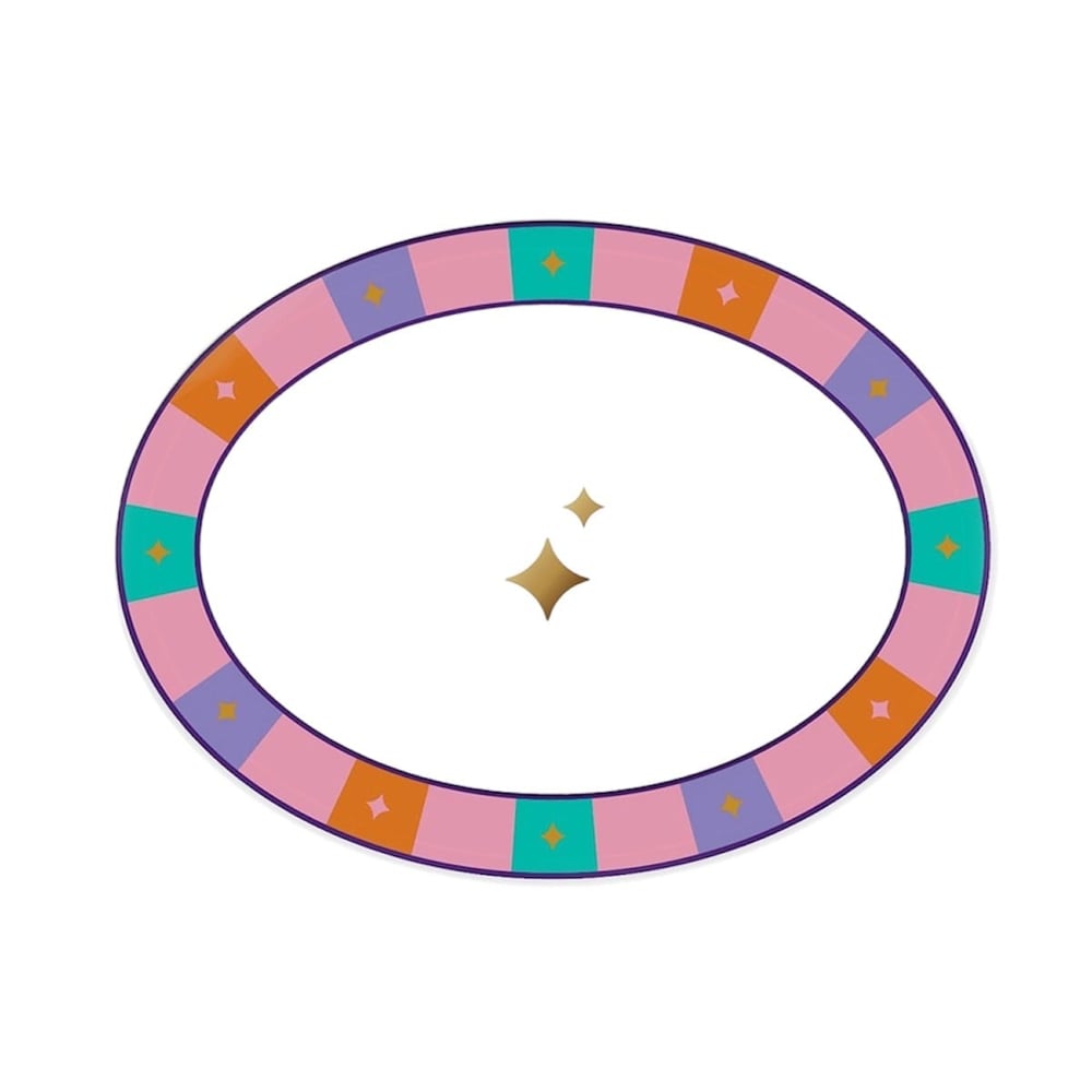 Circus Collection Oval Servis Tabağı