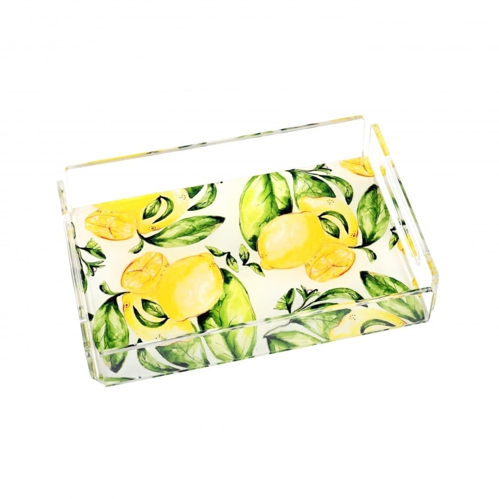 Citrus Collection Küçük Boy Akrilik Tepsi
