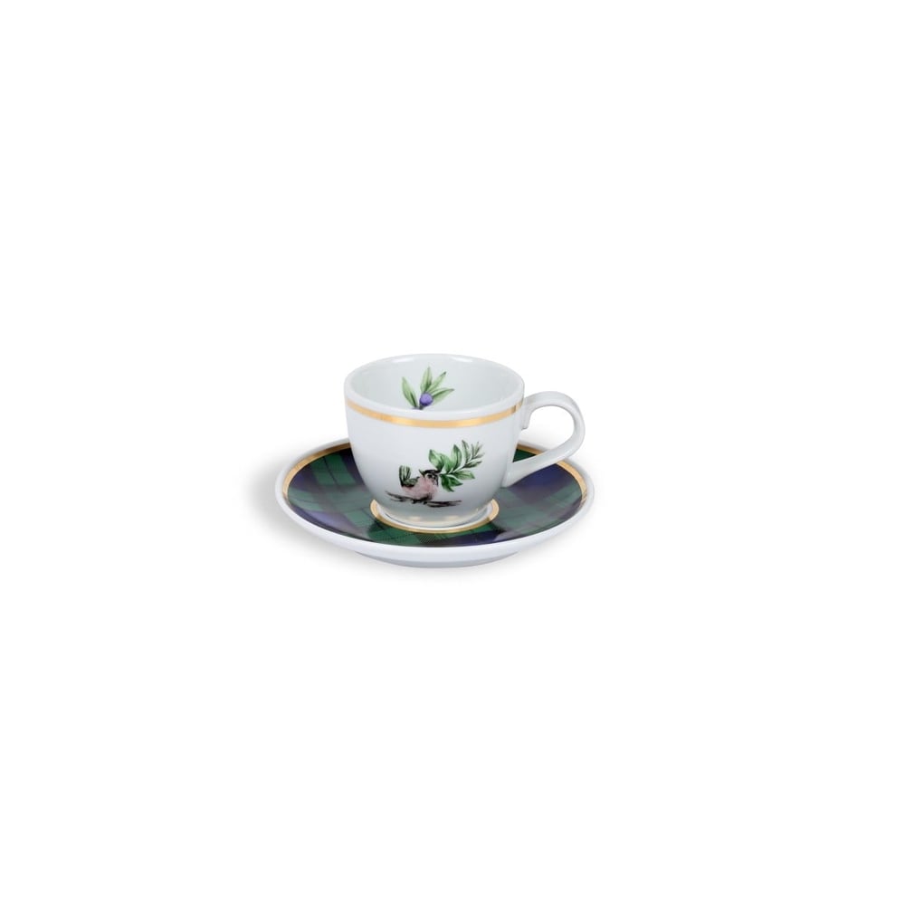 Wintertale Collection Porselen Türk Kahvesi Fincanı