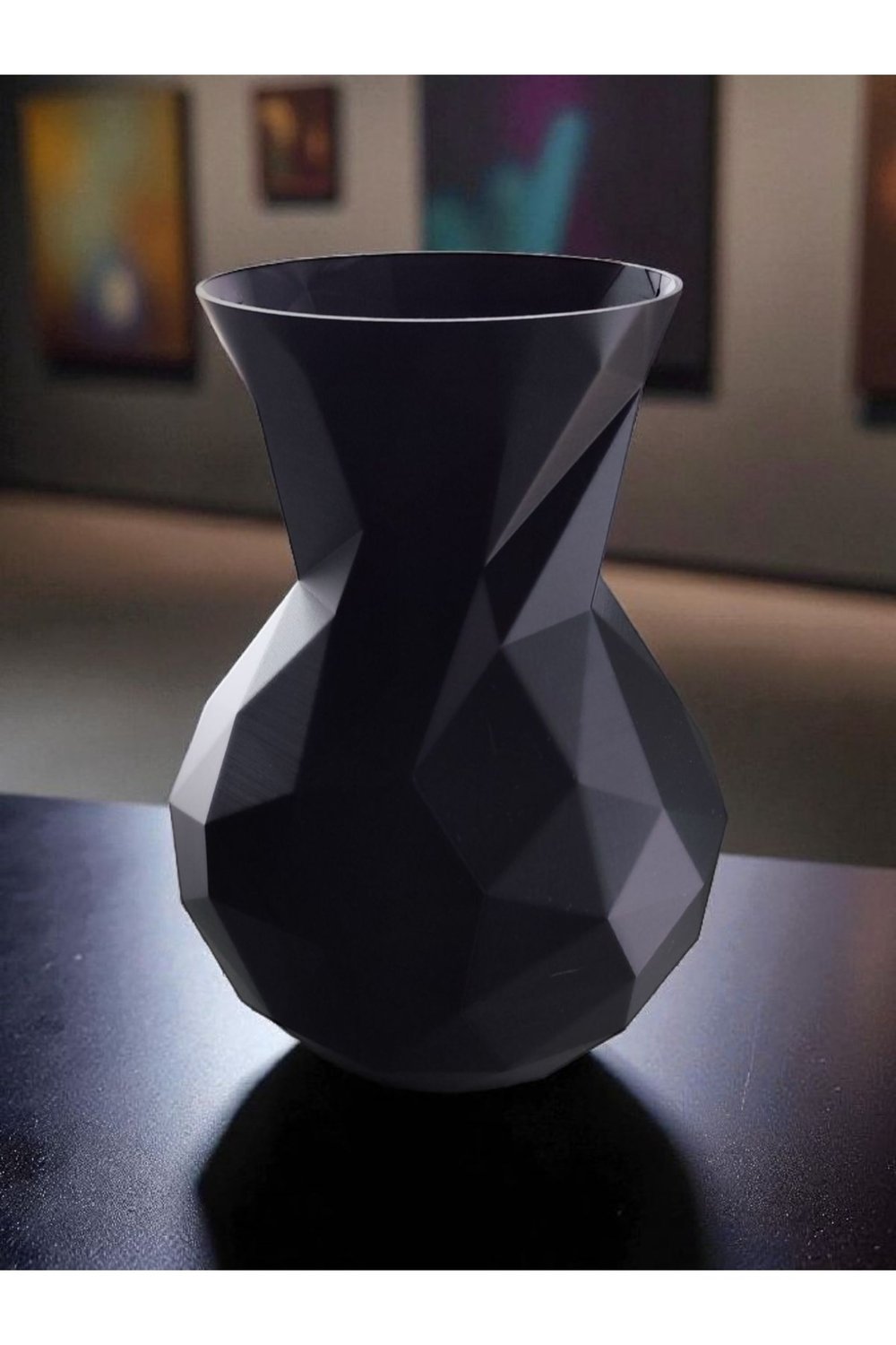 Low Poly Dekoratif Vazo