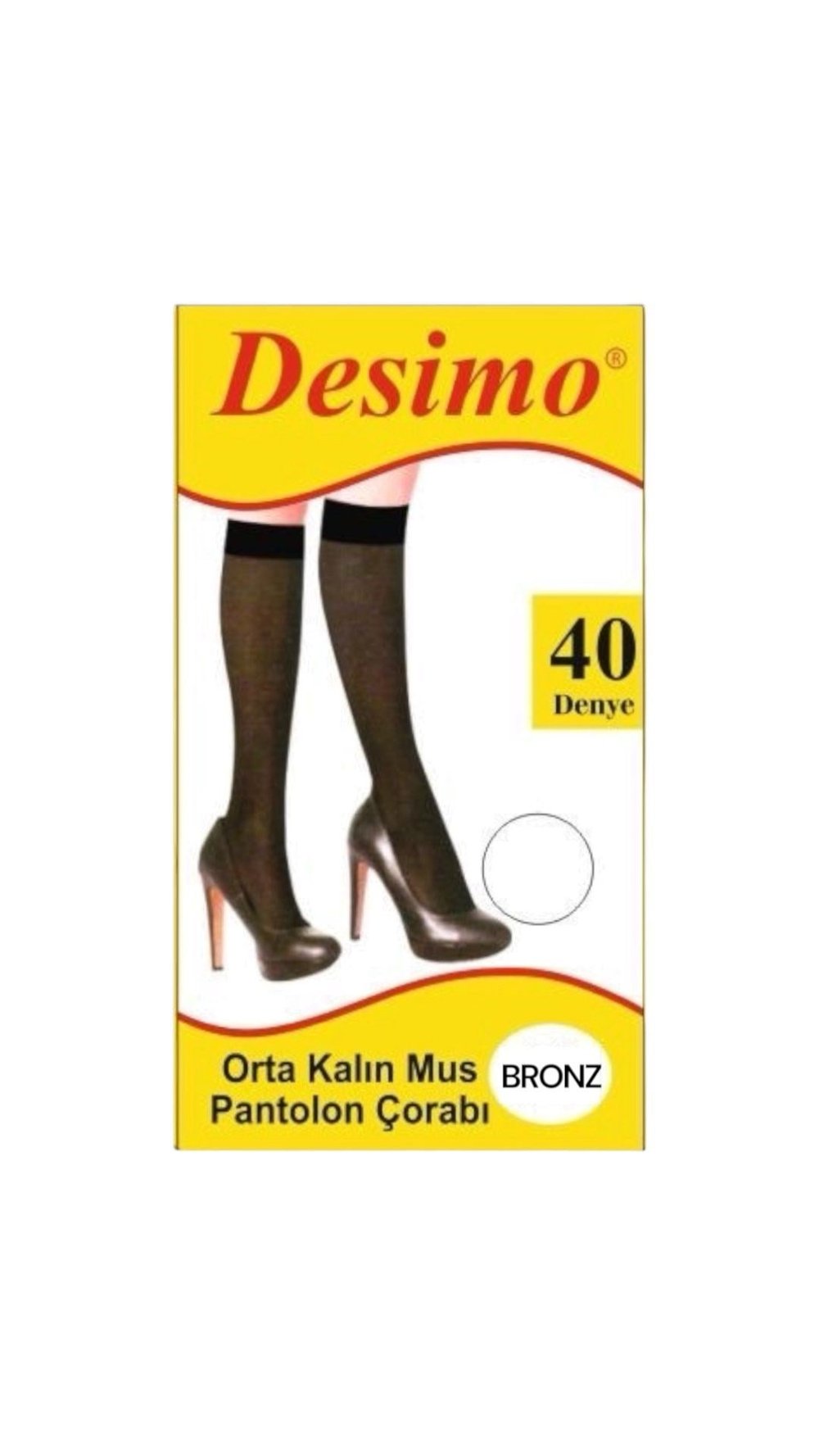 40 Denye Orta Kalın Dizaltı BRONZ (38)