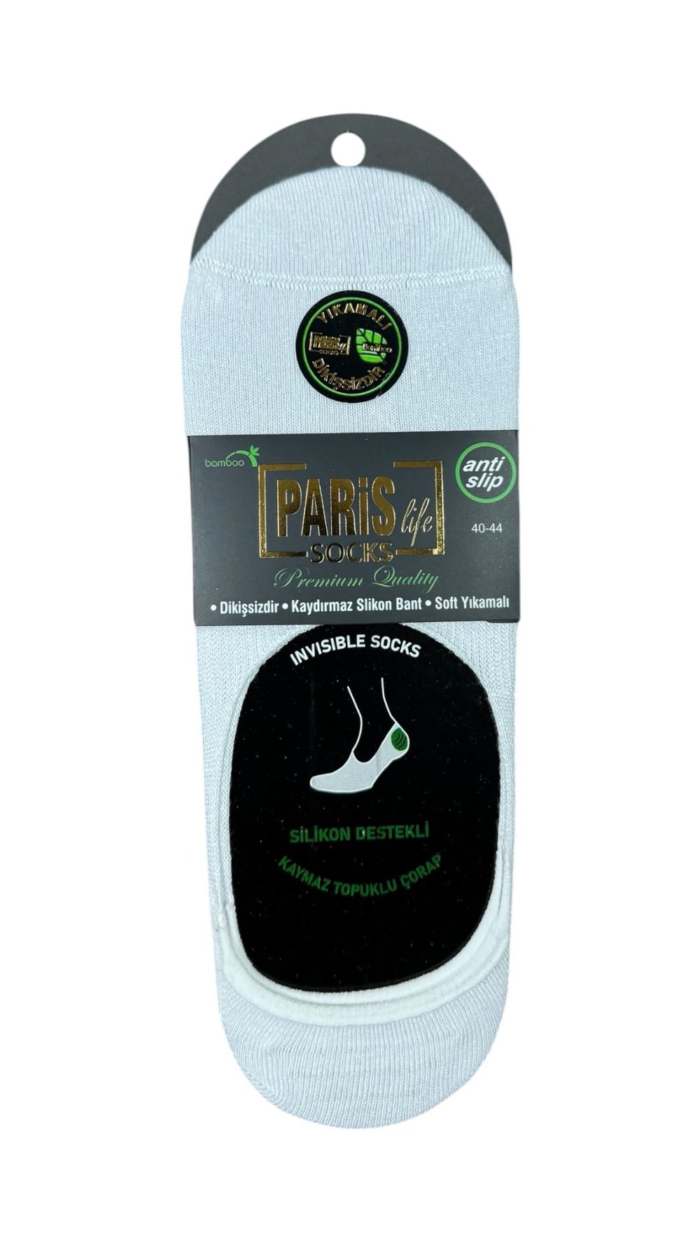 Bambu Erkek Babet BEYAZ