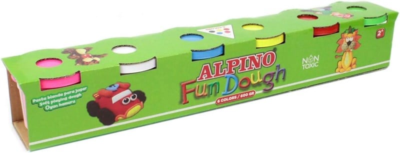 Alpıno Dp-000301 Oyun Hamuru 6 X 100 Gr