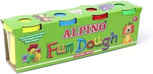 Alpıno Dp-000401 Oyun Hamuru 4 X 100 Gr