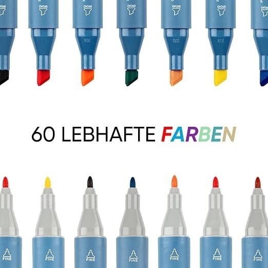 Art-X Sketch Marker Duo 24Lü Set