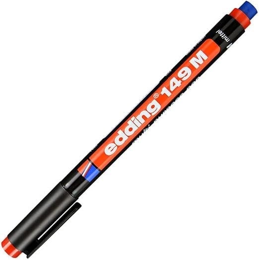Asetat Kalemi-Silgili Kırmızı (E-149M)