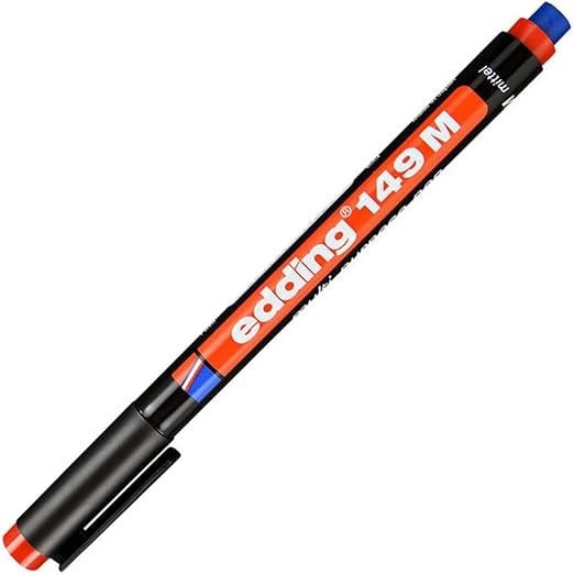 Asetat Kalemi-Silgili Kırmızı (E-149M)