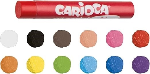 Carioca Yağlı Pastel Boya Kalemi 12li
