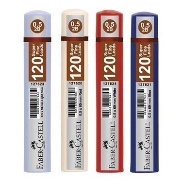 Faber-Castell Grip Min 0.5 2B 60mm 120'li
