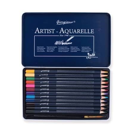 GİORGİONE ARTİST AQUARELLE SULU BOYA KALEMİ 12 RENK