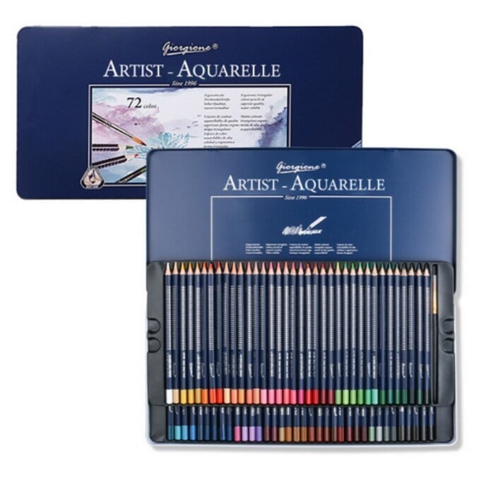 GİORGİONE ARTİST AQUARELLE SULU BOYA KALEMİ 12 RENK