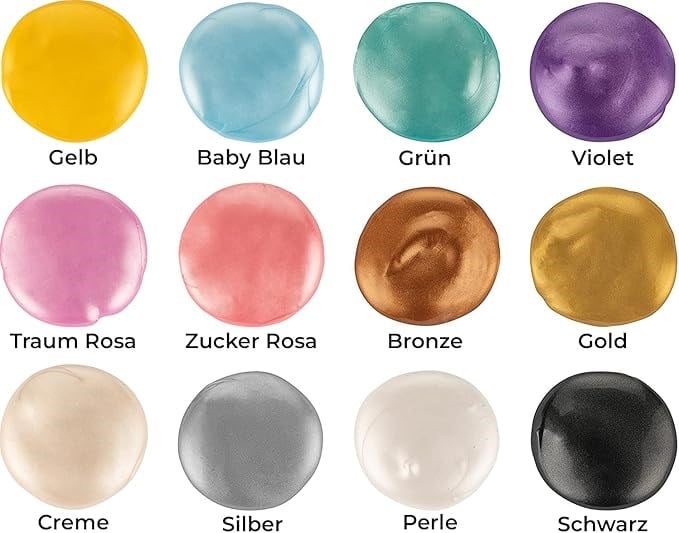 Mastermix Metalik 60 Ml 12Li Set