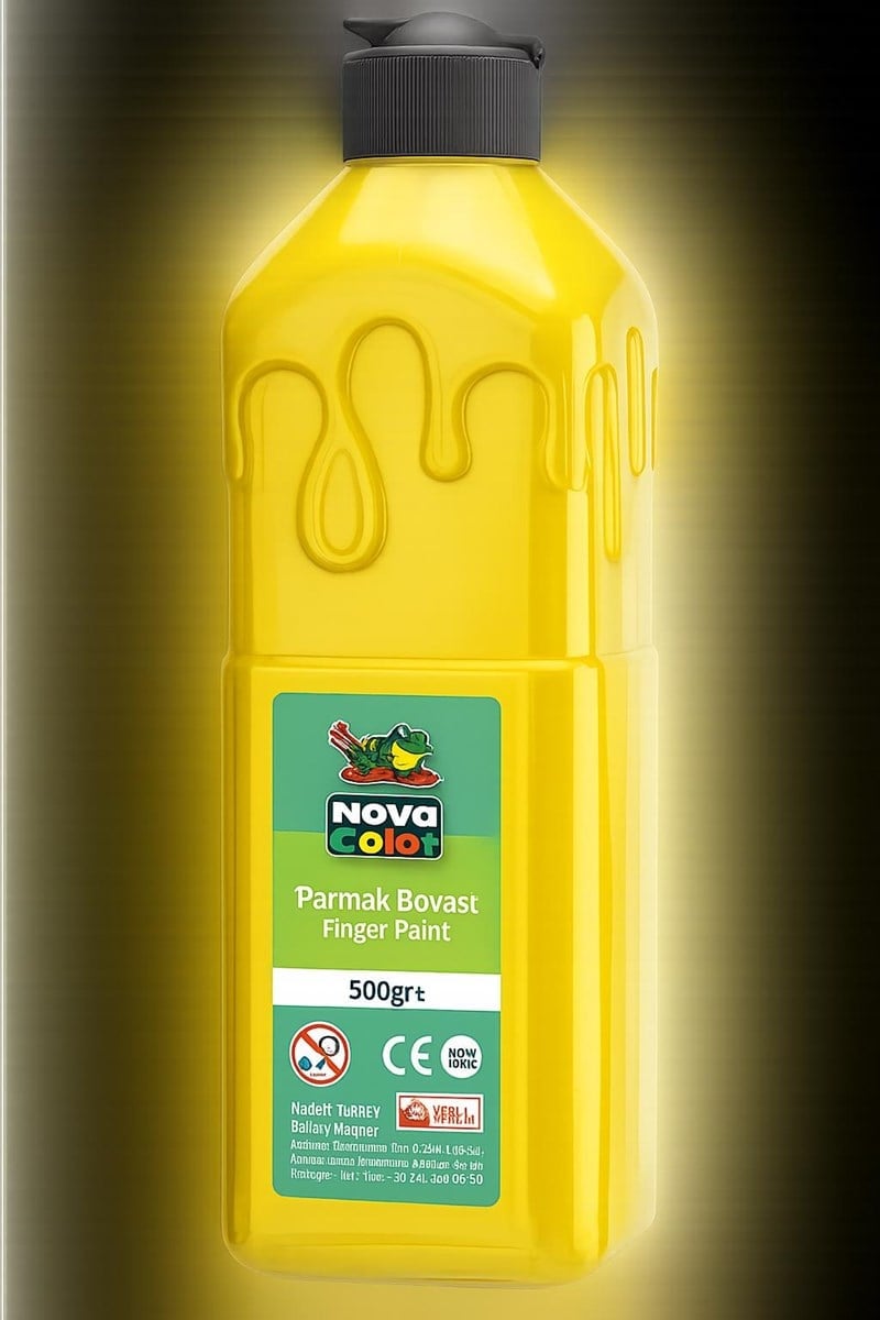 N.Color Parmak Boyasi 500 Gr Sari