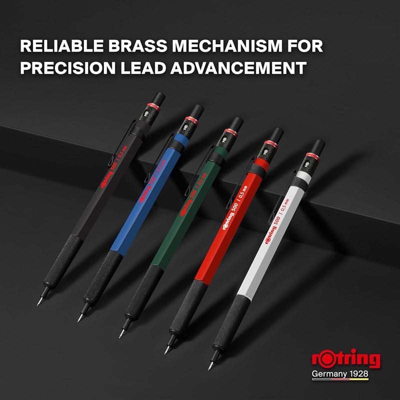 Rotring 500  Versatil Kalem, Beyaz 0.5 Mm