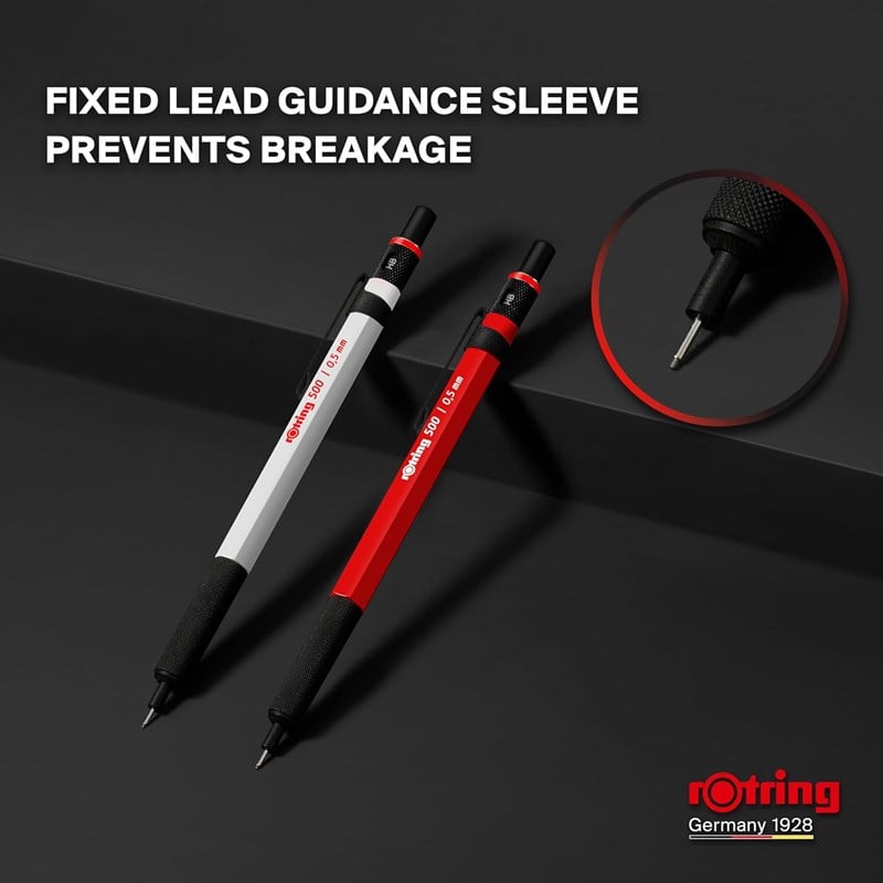 Rotring 500  Versatil Kalem, Beyaz 0.5 Mm