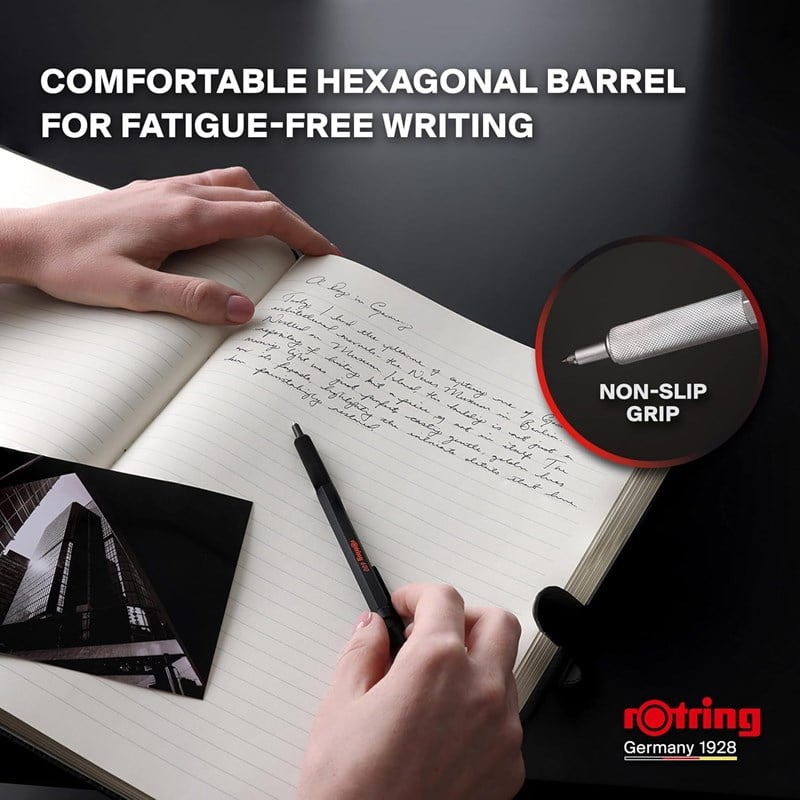 Rotring 600, Koyu Gri Tükenmez Kalem M