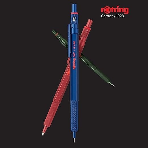 Rotring 600 Mekanik Kurşun Kalem, Kırmızı 0.5 Mm