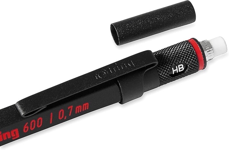 Rotring 600 Mekanik Kurşun Kalem, Siyah 0.7 mm