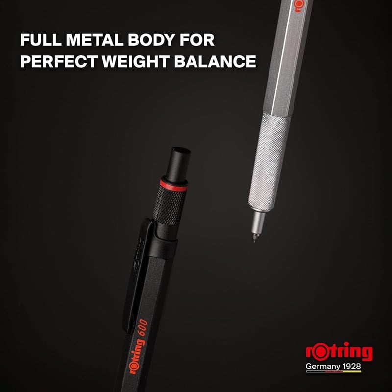 Rotring 600 Siyah Jel Kalem 0.55