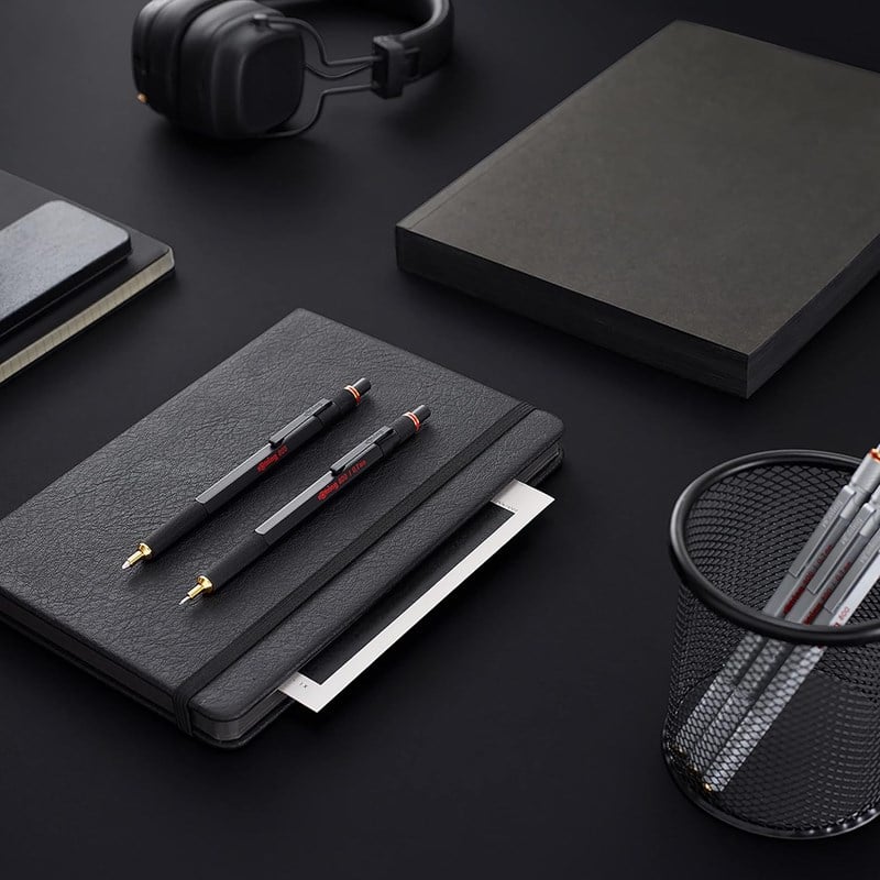 Rotring 800 Mekanik Kurşun Kalem, Siyah 0.5 Mm