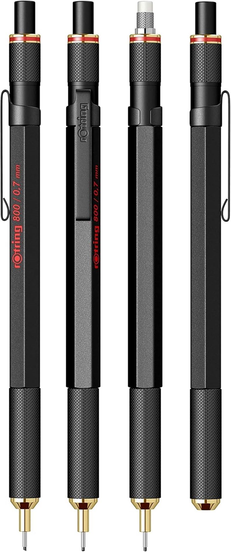 Rotring 800 Mekanik Kurşun Kalem, Siyah 0.7 Mm