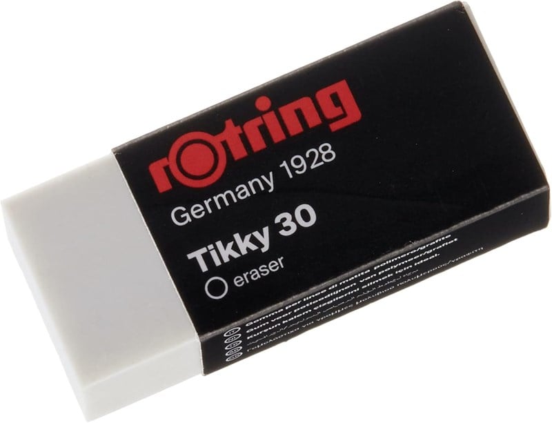 Rotring Tikky 30 Kurşun Kalem Silgisi, Beyaz