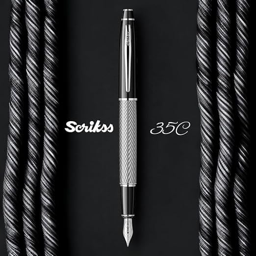 Scrikss 3509Ms Century Iı Dolmakalem Parlak Krom (M)