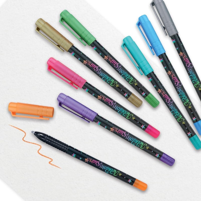 Taros Nebulous Standars-11576 Gel Pen 8 Color 12 Li Set Neon
