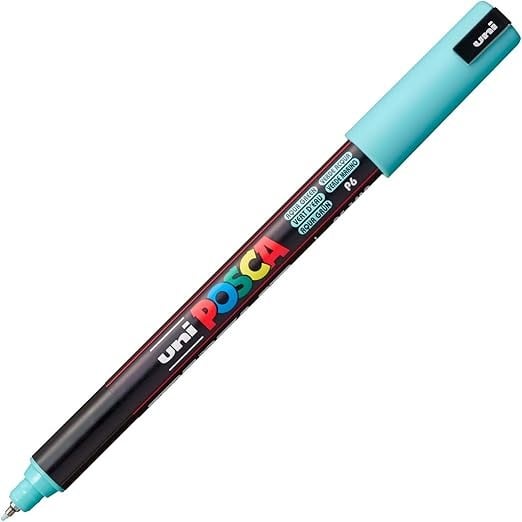Uni Posca 0.7 Su Bazlı Poster Markörü Yeşil N