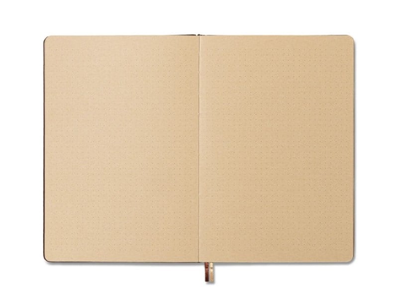 Victorias Journals Bujo Kraft Defter Süet , 96 Yaprak, 150 Gr. Kraft Kağıt ,Noktalı.Bordo
