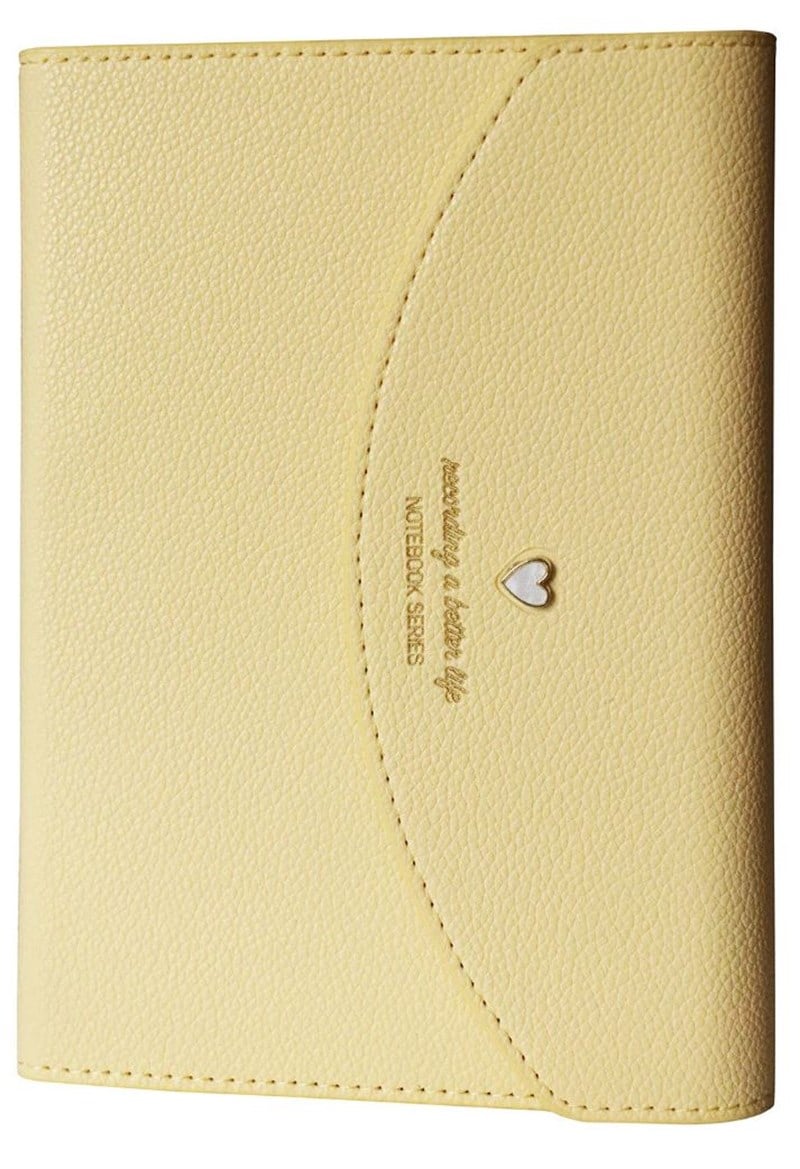 Victorias Journals Mekanizmalı Defter A6+ Ivory 80 Gr. 96 Yp.Sarı