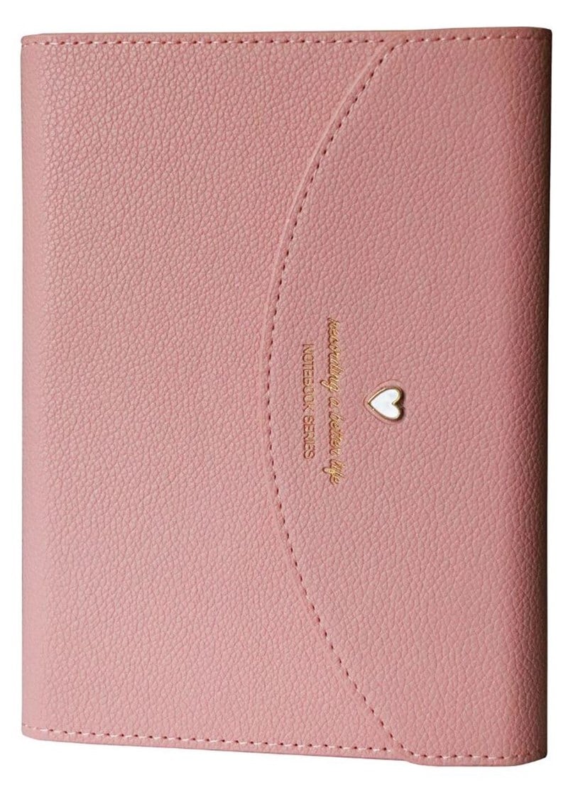 Victorias Journals Mekanizmalı Defter A6+ Ivory 80 Gr. 96 Yp. Pembe