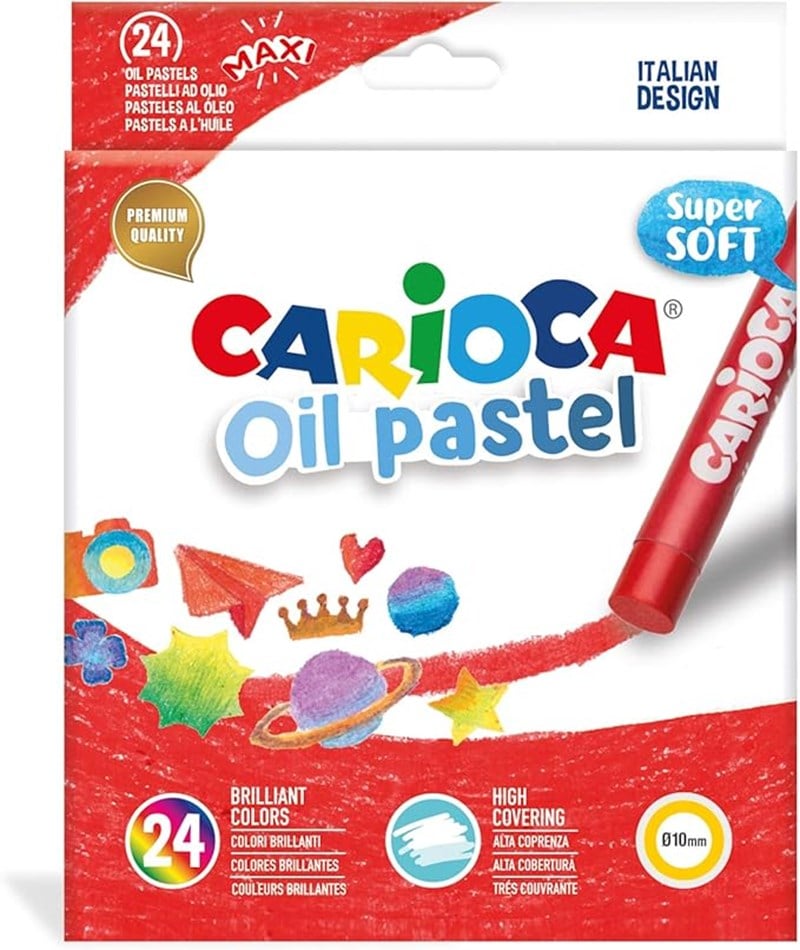 Yağlı Pastel Boya 24Lü