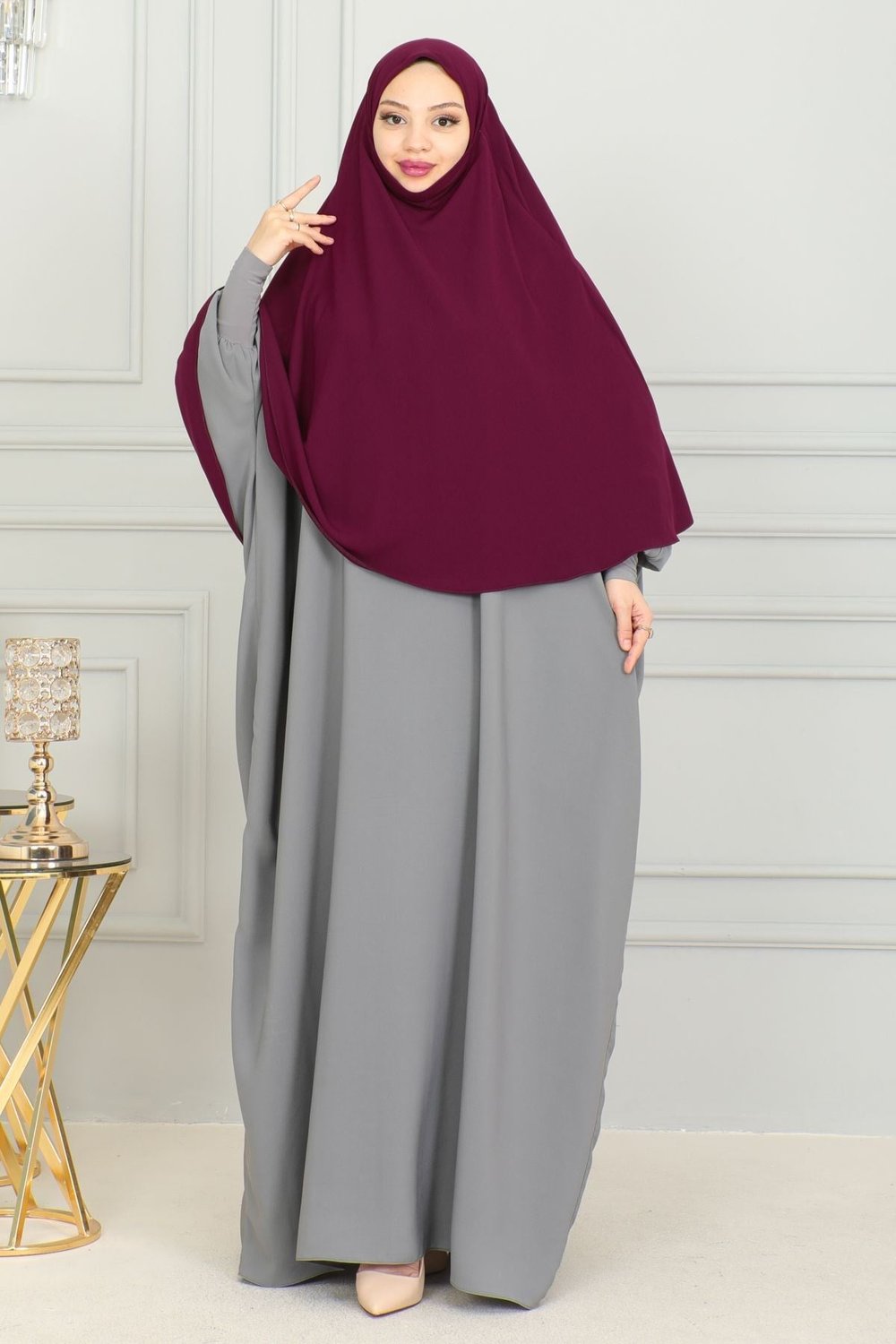 OVAL BAĞLAMALI SUFLE PRATİK EŞARP