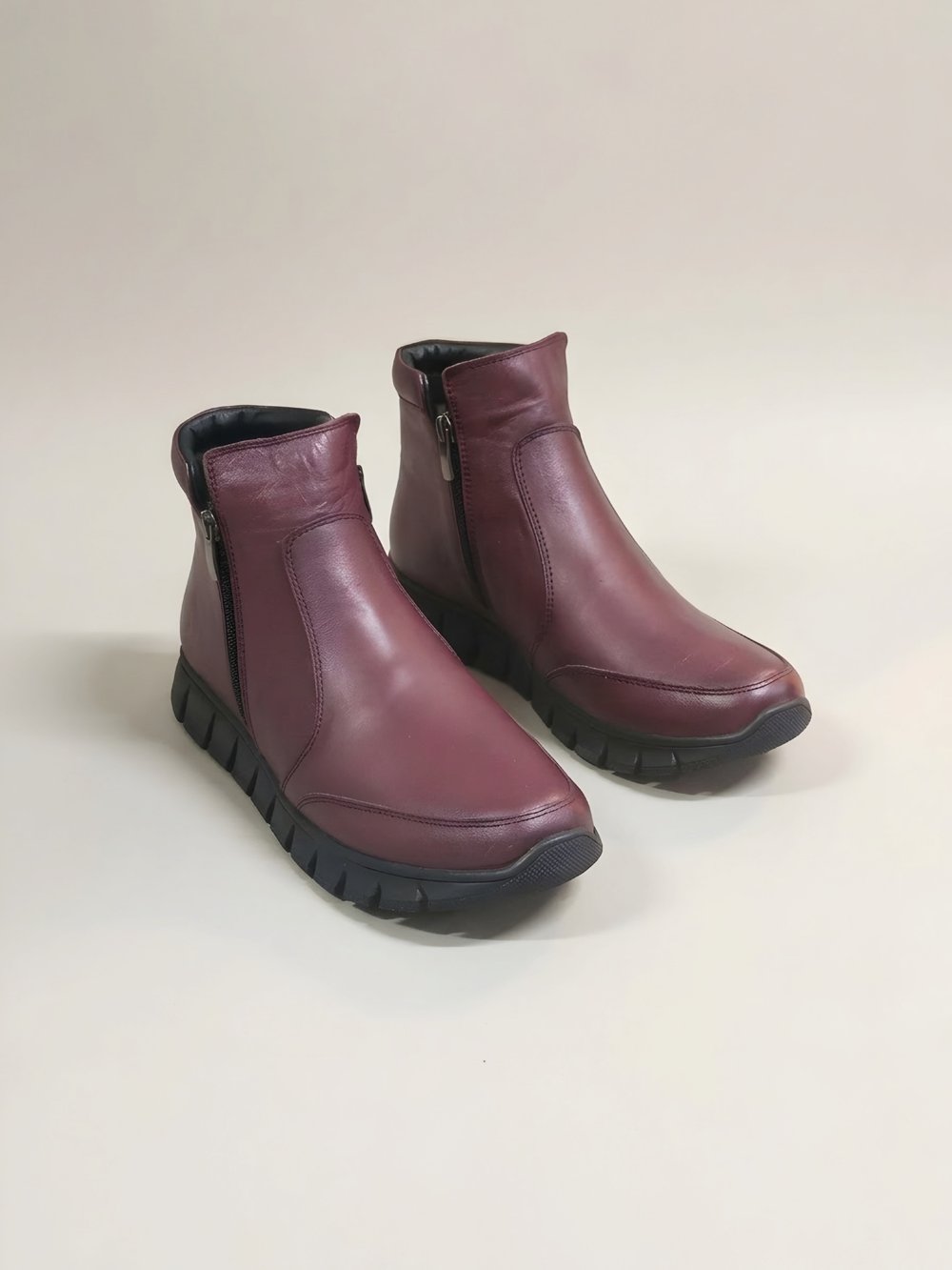 CEYO 0437 Kadın Kışlık Bot Bordo
